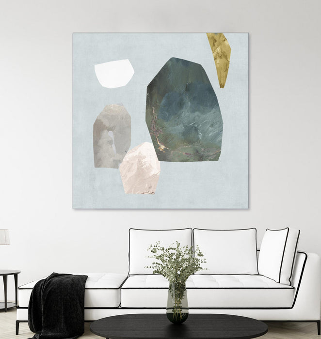 Œuvre d’art murale Giant Art « Assembly I » 72 x 72