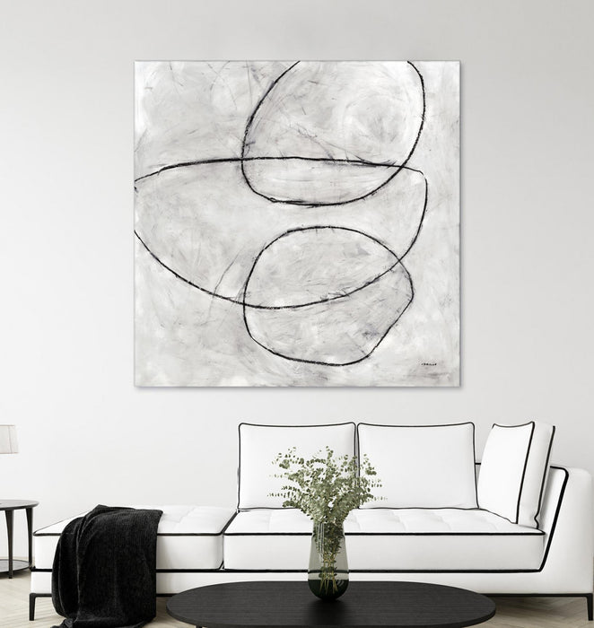Œuvre d’art murale Giant Art « Balance Perspective » 54 x 54