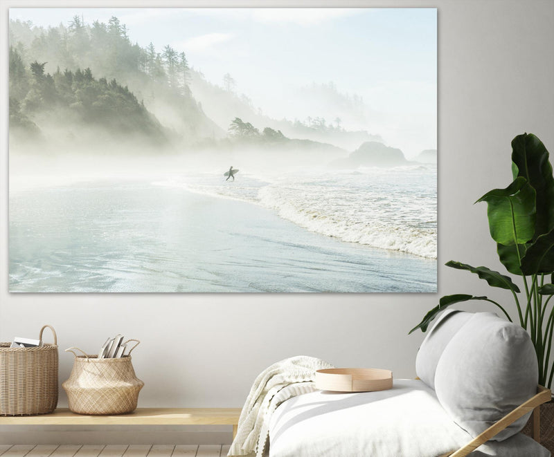 Œuvre d’art murale Giant Art Suhrie - Catching « The Morning Surf » 72 x 48