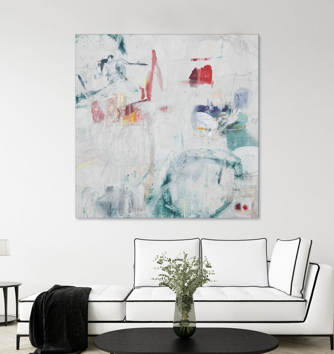 Œuvre d’art murale Giant Art « Lullaby Wishes Ii » 54 x 54