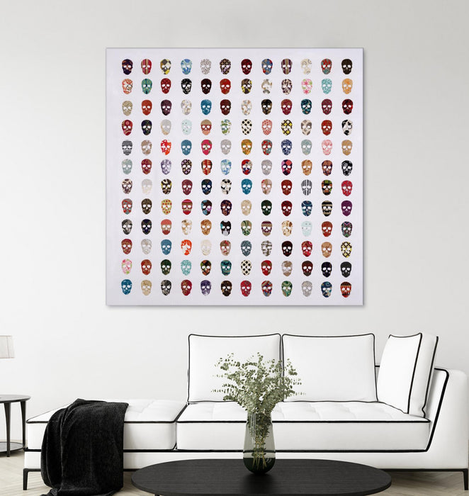 Œuvre d’art murale Giant Art « Gorgeous Crowd » 54 x 54