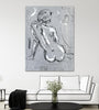 "Nude Figure 4" Giant Art 72x54 Wall Art