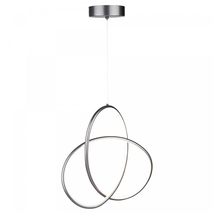 Luminaire suspendu Orion gris à DEL de 24 W