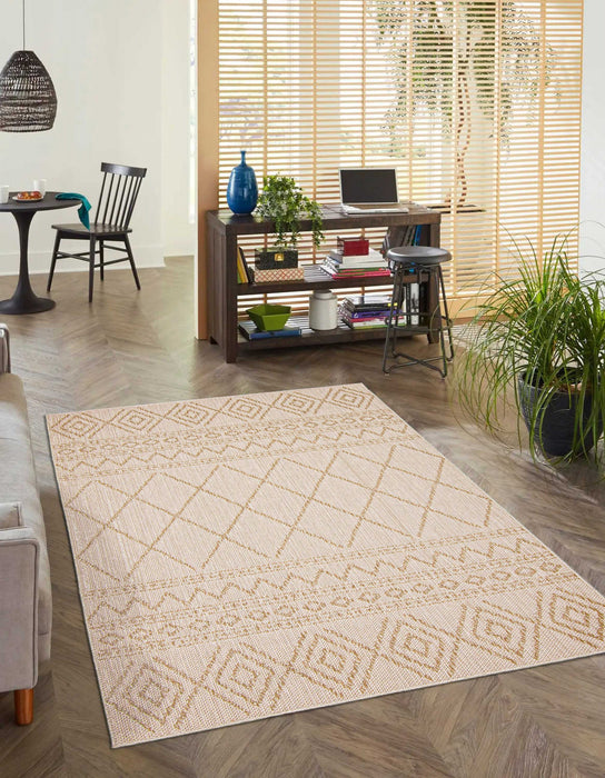 Carpette Balbina taupe - 4 pi 0 po x 6 pi 0 po
