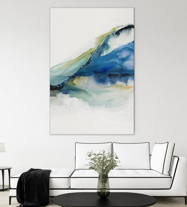 Œuvre d’art murale Giant Art « Abstract Terrain Iv » 72 x 48