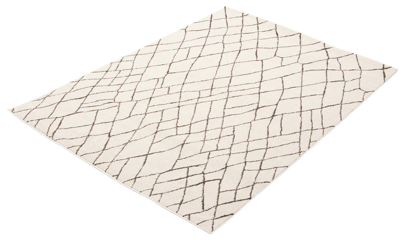 Carpette Anas ivoire - 5 pi 3 pox 7 pi 3 po