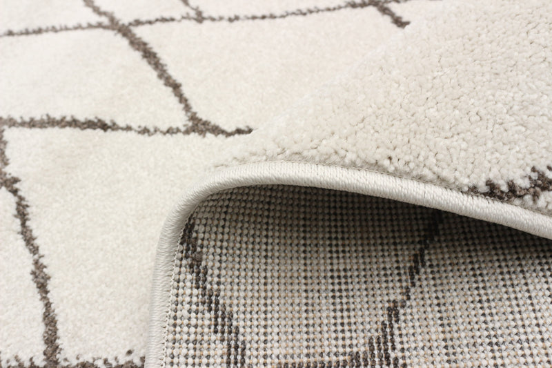 Carpette Anas ivoire - 5 pi 3 pox 7 pi 3 po