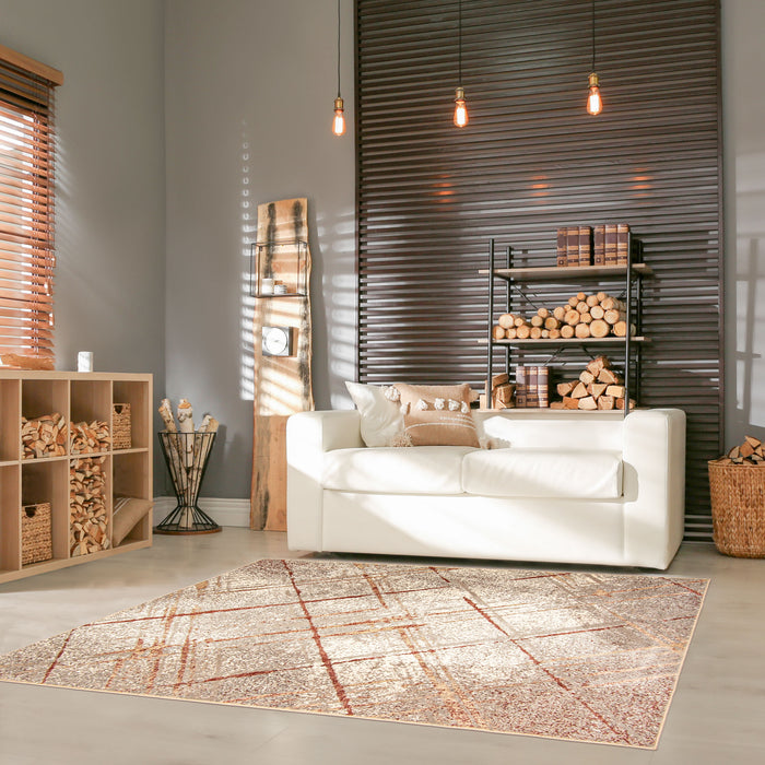 Carpette Mia corail 3 pi 10 po x 6 pi 0 po