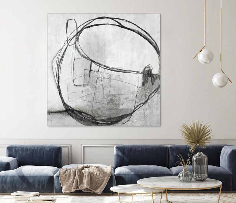 Œuvre d’art murale Giant Art « Lucent Sphere » 72 x 72