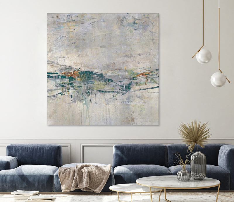 Œuvre d’art murale Giant Art « Broken Road Iii » 72 x 72