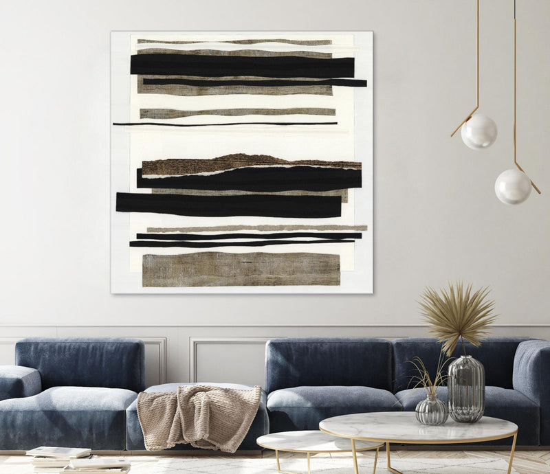 Œuvre d’art murale Giant Art « Time After Time I » 54 x 54