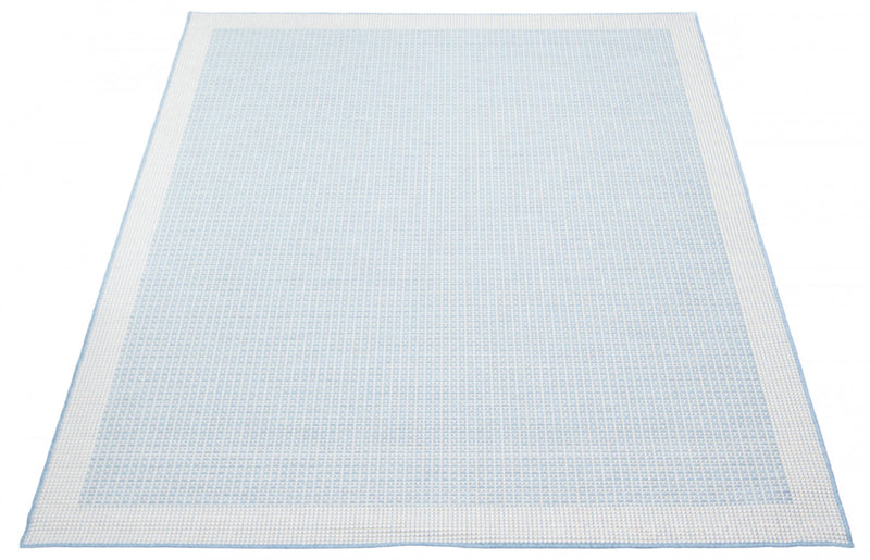 Carpette Neisha Classic bleu clair 5 pi 3 po x 7 pi 3 po