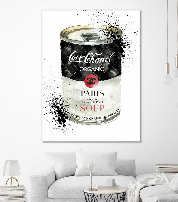 Œuvre d’art murale Giant Art « Fashion Soup » 72 x 54
