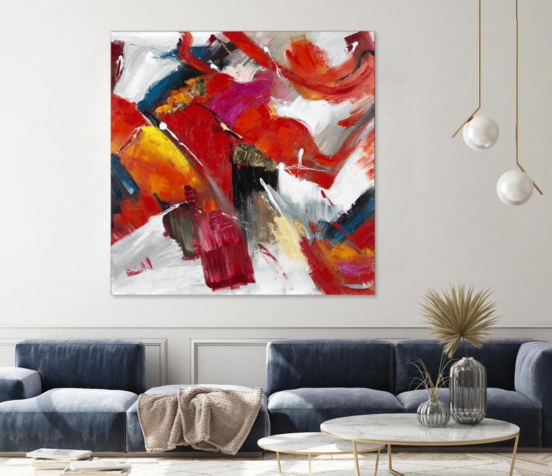 Œuvre d’art murale Giant Art « Stop To Stare » 72 x 72