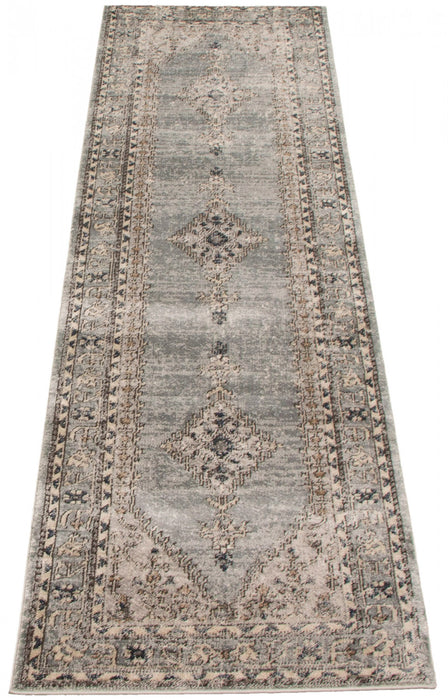 Carpette Octavian Bijar bleu - 2 pi 7 pox 8 pi 2 po