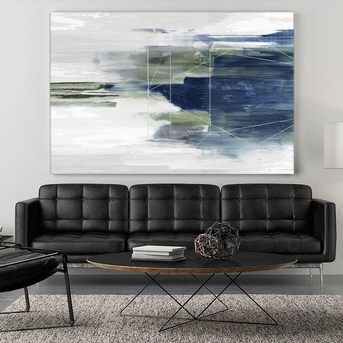 Œuvre d’art murale Giant Art « Fading Forms » 72 x 48