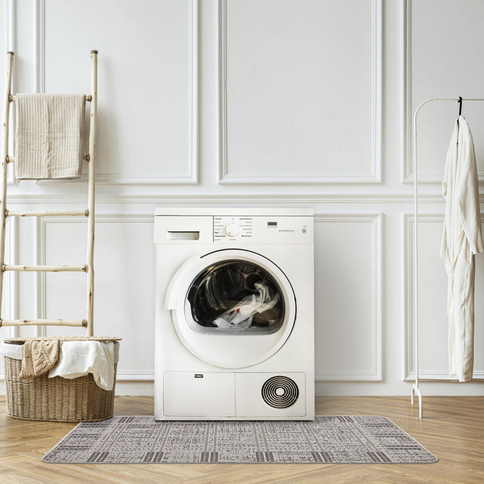 Carpette Joni grise - 2 pi 2 po x 6 pi 7 po