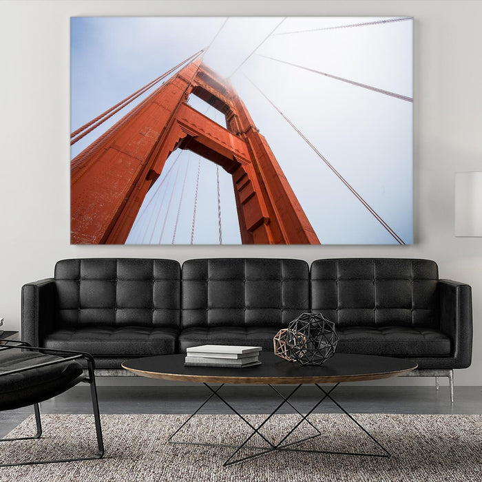 Œuvre d’art murale Giant Art « Bridge View » 72 x 48
