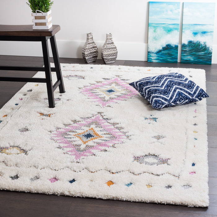 Carpette Lola à motifs de diamants 3 x 5