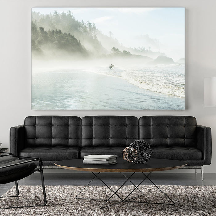 Œuvre d’art murale Giant Art Suhrie - Catching « The Morning Surf » 72 x 48
