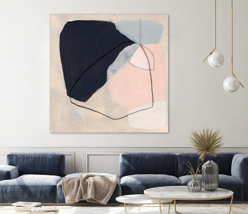 Œuvre d’art murale Giant Art « Keystone I » 54 x 54