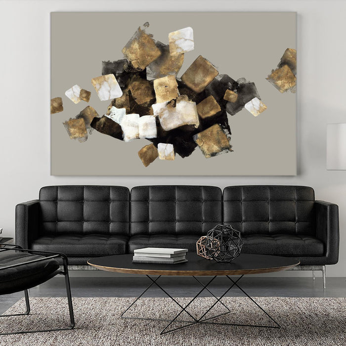 Œuvre d’art murale Giant Art « Marigold's Touch » 84 x 54