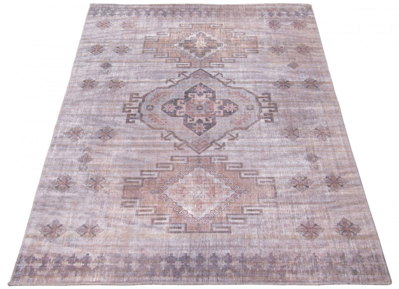 Carpette Kashkuli grise 7 pi 10 po x 10 pi 0 po