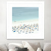 "Sesimbra I" Matted and Framed White 36x36 Wall Art