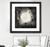 "Positives And Negatives Ii" Matted and Framed Black 30x30 Wall Art