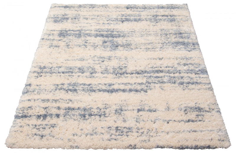  Carpette Kei crèmebleu clair - 3 pi 11 po x 5 pi 7 po
