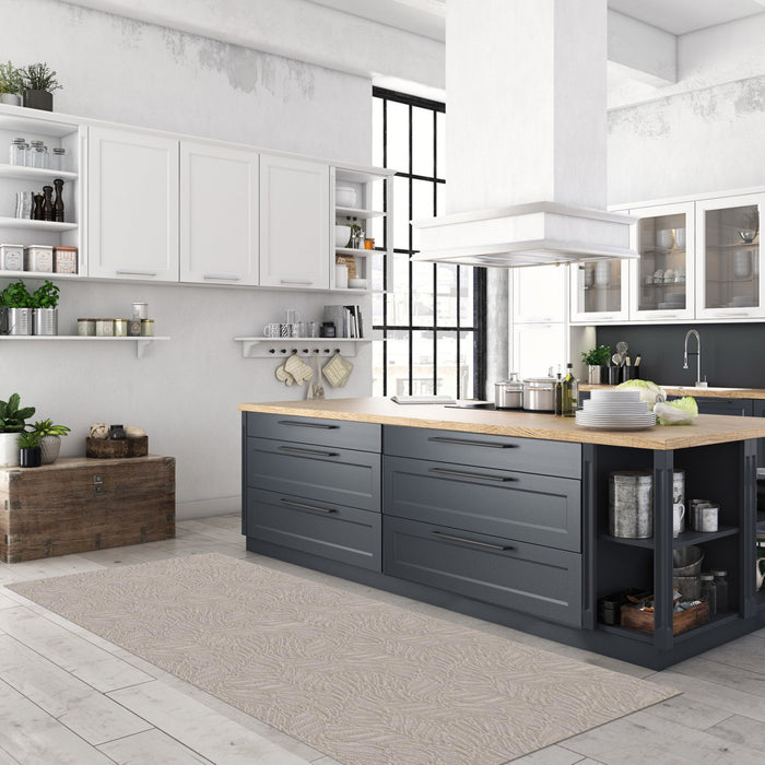 Carpette Bellezza gris clair 2 pi 2 po x 5 pi 0 po