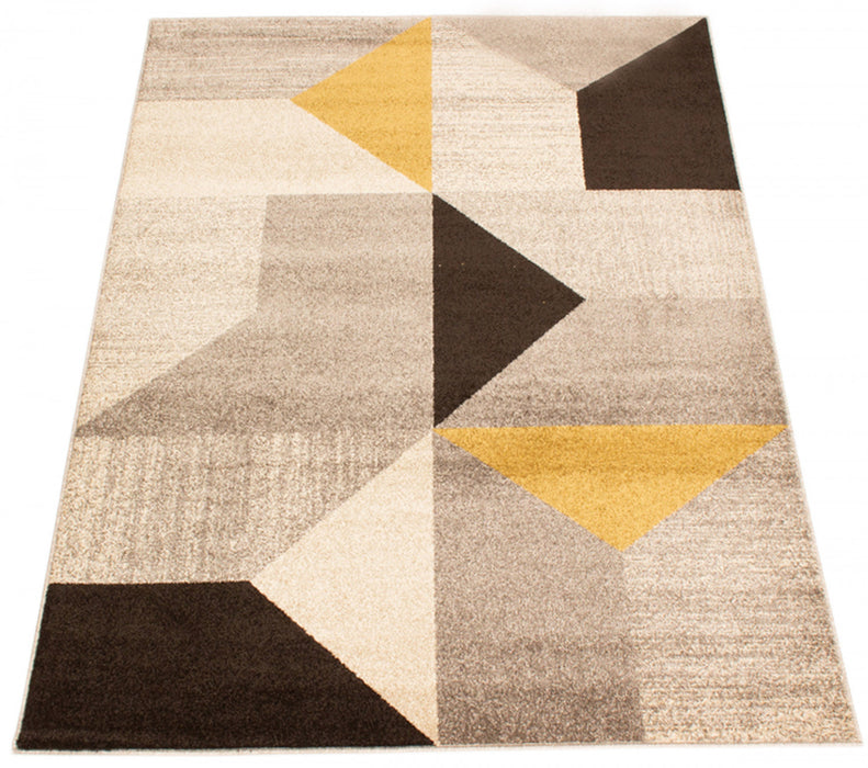 Carpette Hadley grisdoré 5 pi 3 po x 7 pi 3 po