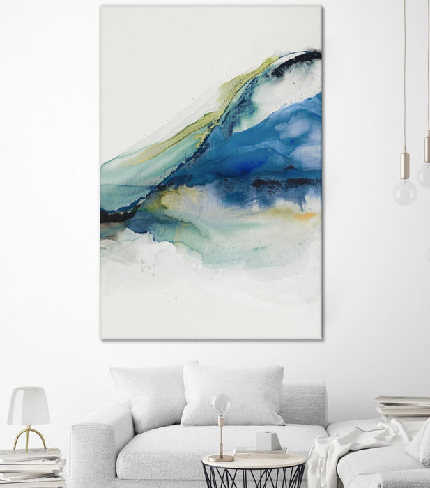 Œuvre d’art murale Giant Art « Abstract Terrain Iv » 72 x 48