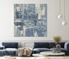 "Oxidation Ii " Giant Art 72x72 Wall Art