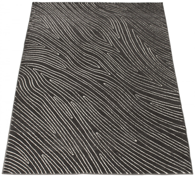 Carpette Lane grise 5 pi 3 po x 7 pi 7 po