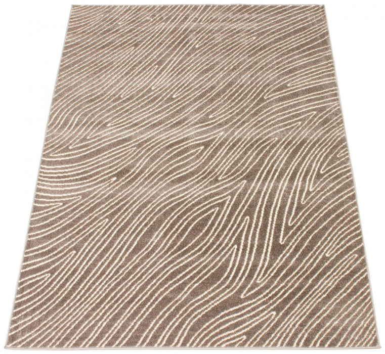 Carpette Lane taupe 5 pi 3 po x 7 pi 7 po