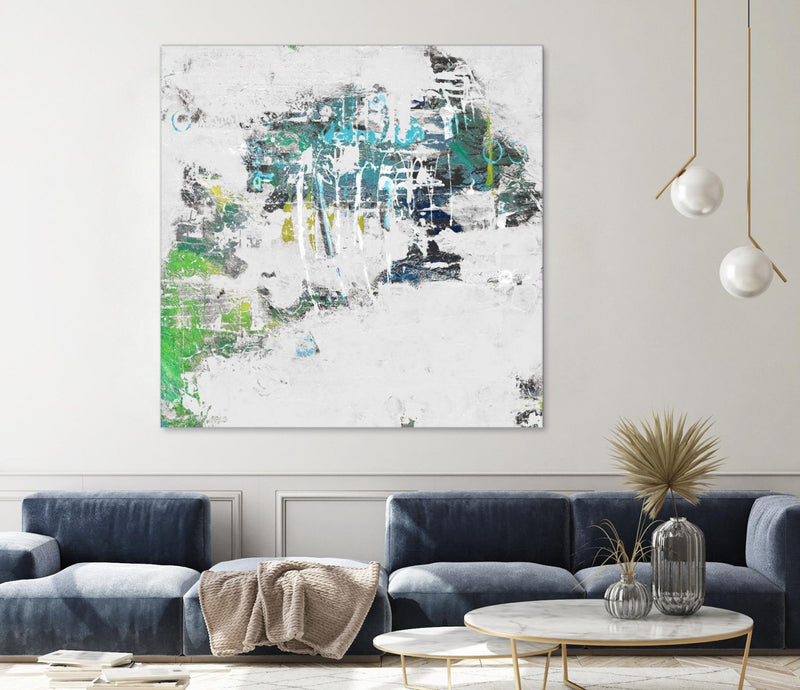 Œuvre d’art murale Giant Art « Cool Kids I » 54 x 54