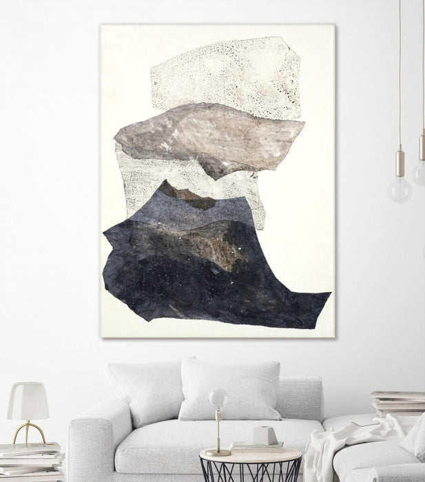 Œuvre d’art murale Giant Art « Organza 3 » 72 x 54