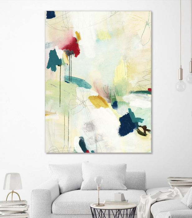 Œuvre d’art murale Giant Art « Medley 2 » 72 x 54