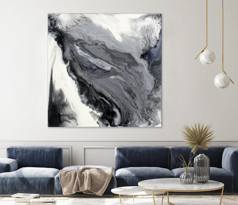 Œuvre d’art murale Giant Art « Approaching » 54 x 54
