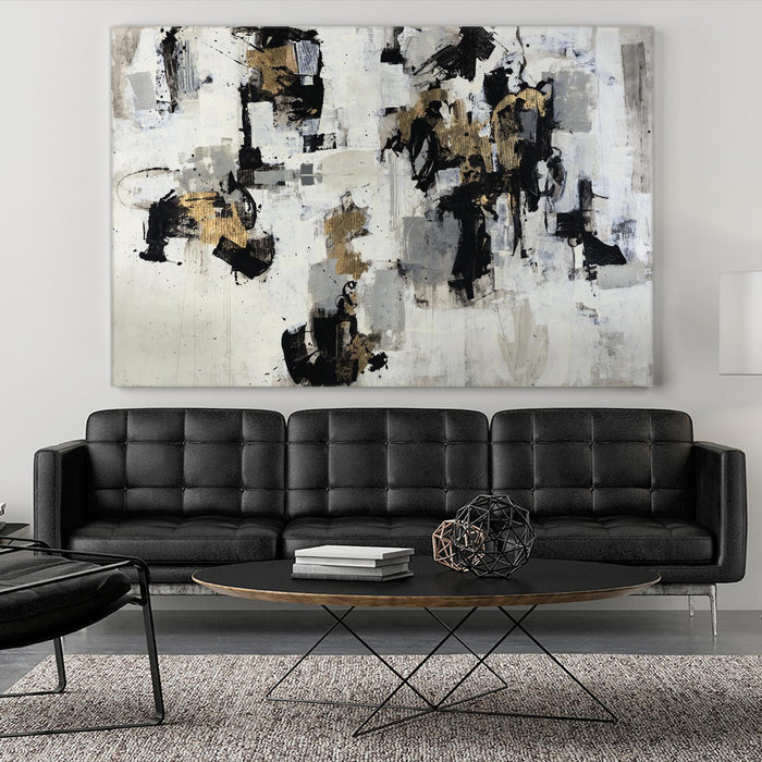 Œuvre d’art murale Giant Art « Gold Gloved Boxer » 72 x 48