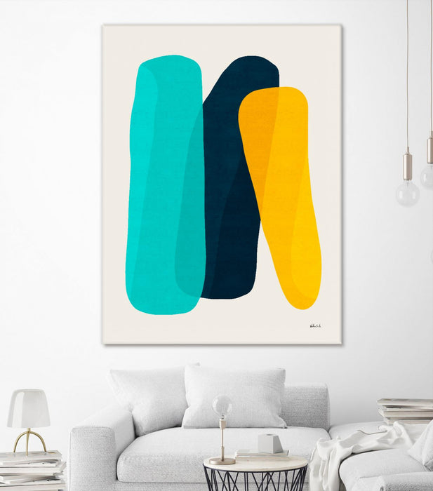 Œuvre d’art murale Giant Art « Abstract V » 72 x 54