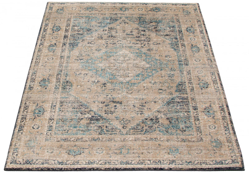 Carpette Bolivar Bijar gris - 6 pi 7 pox 8 pi 6 po