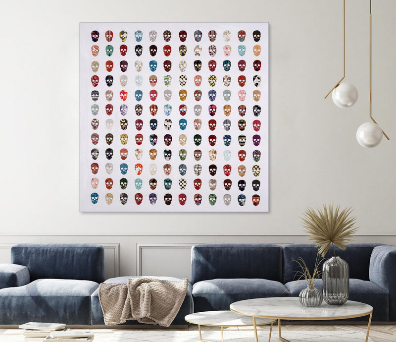Œuvre d’art murale Giant Art « Gorgeous Crowd » 72 x 72