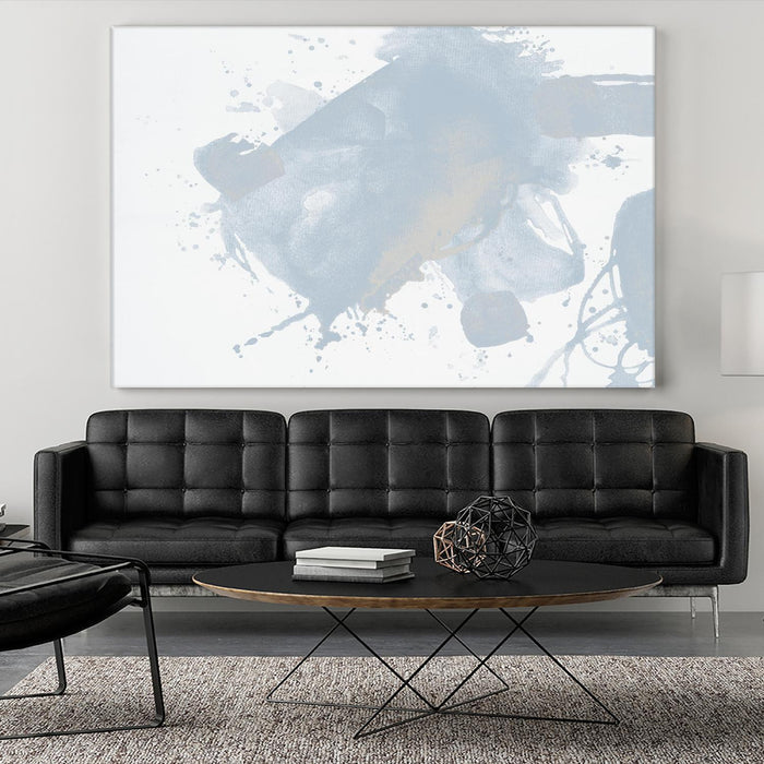 Œuvre d’art murale Giant Art « Baby Doll Blues V » 84 x 54