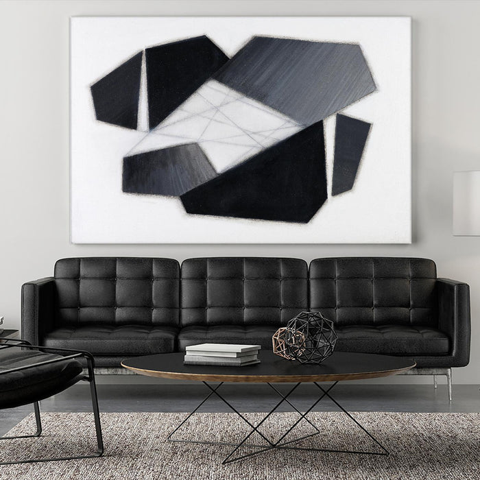 Œuvre d’art murale Giant Art « Transformation » 84 x 54