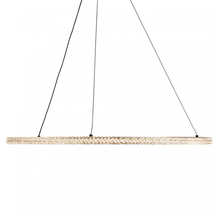 Luminaire suspendu Nova noir à DEL de 30 W