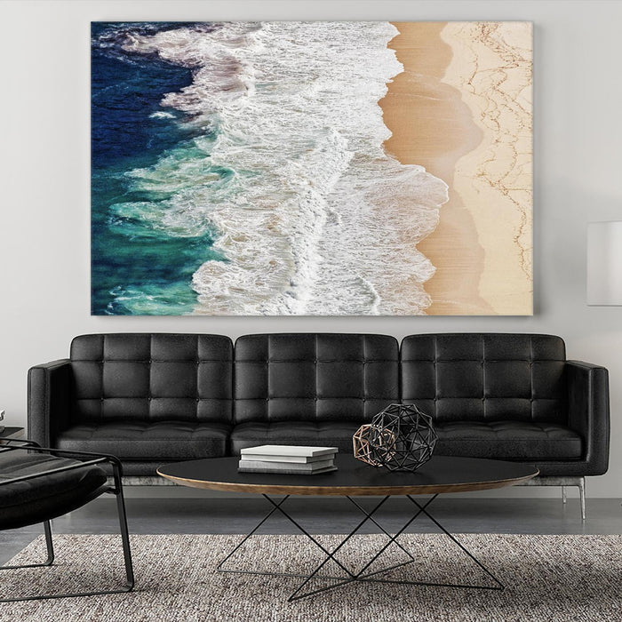 Œuvre d’art murale Giant Art « Feldtkeller - Where The Ocean Ends » 72 x 48