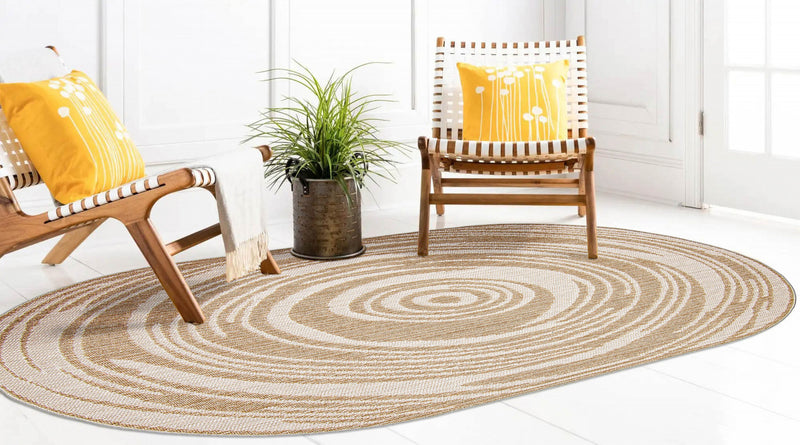 Carpette Ping taupe - 5 pi 0 po x 8 pi 0 po