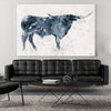 "Longhorn V2" Giant Art 84x54 Wall Art